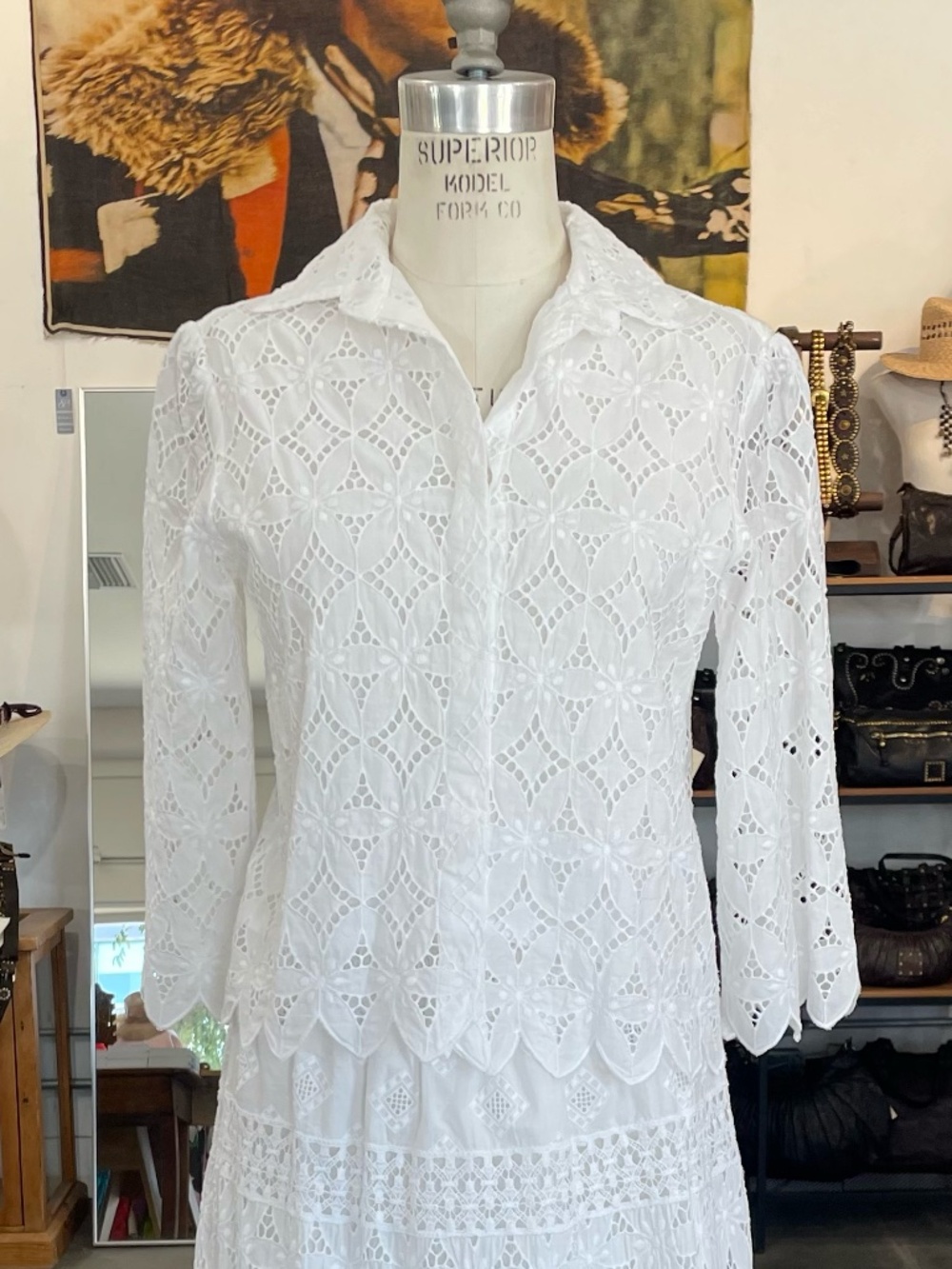 Temptation Positano Maggiorana Shirt In Bianco